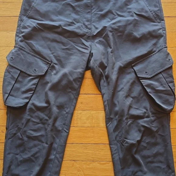 James Jeans, Boyfriend Cargo Military Green Pants, EUC, Women's 26 - Picture 6 of 15